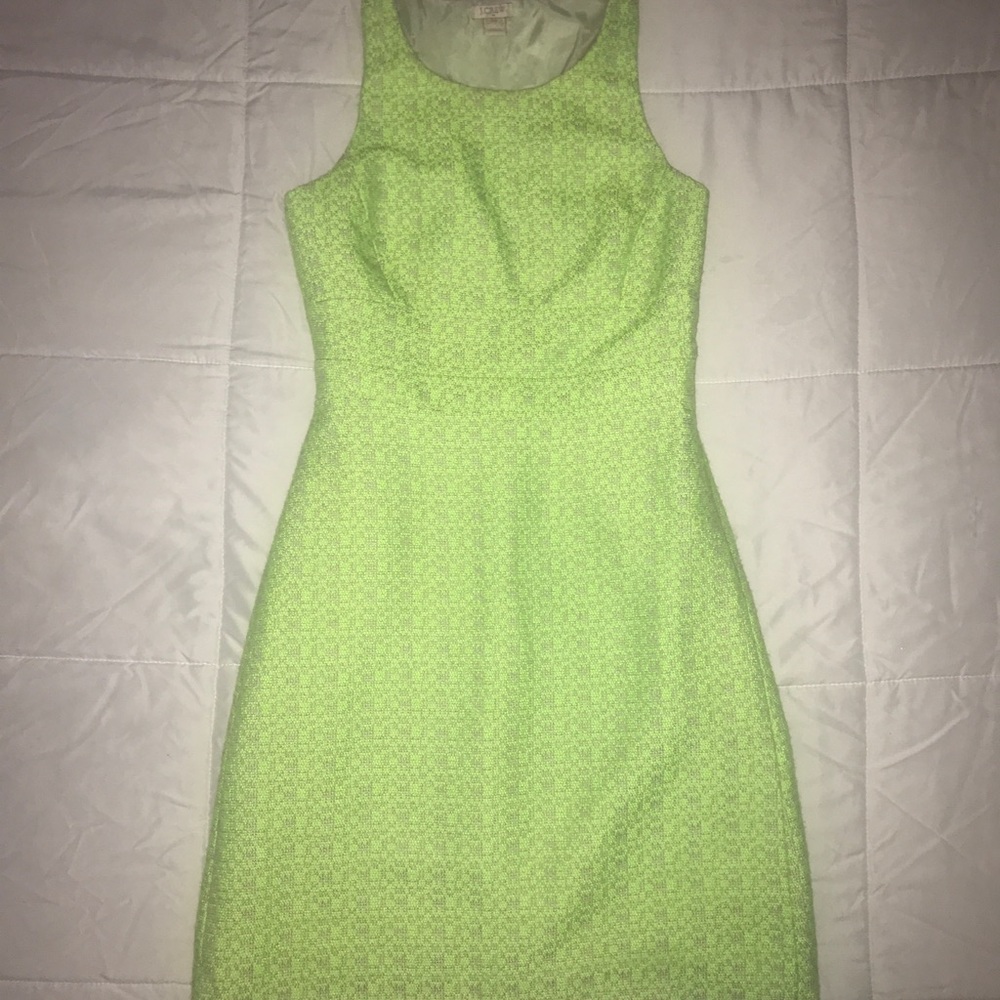 Super cute racer cut dress from J. Crew